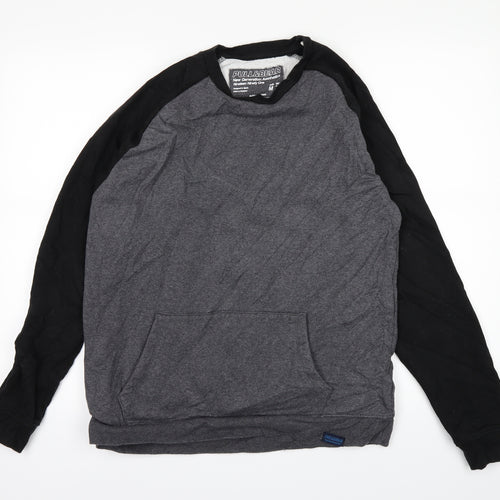 Pull&Bear Mens Grey   Pullover Jumper Size M