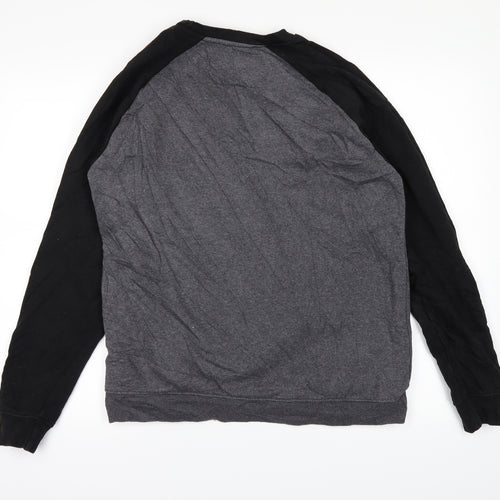 Pull&Bear Mens Grey   Pullover Jumper Size M