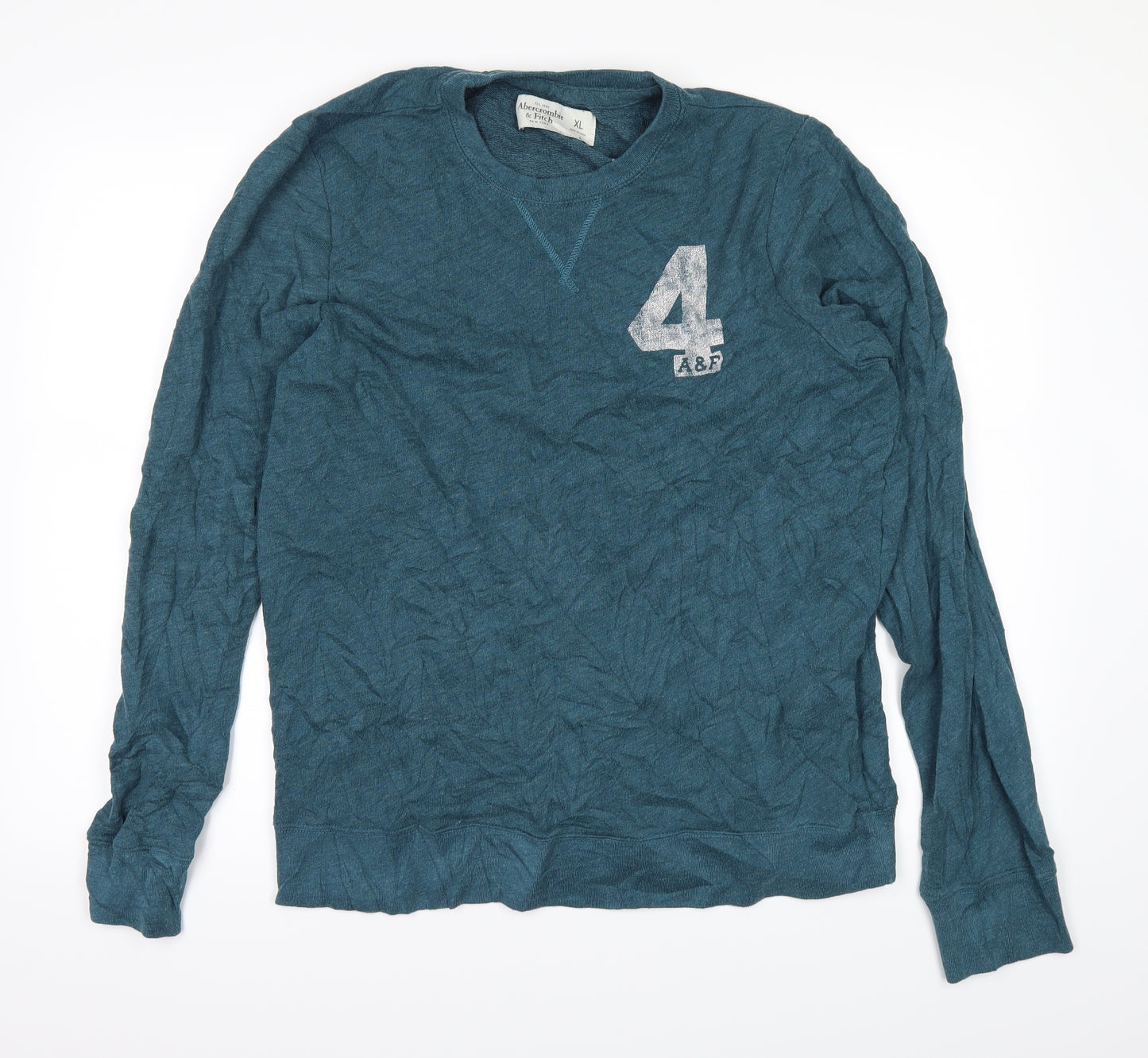 Abercrombie & Fitch Mens Blue   Pullover Jumper Size XL