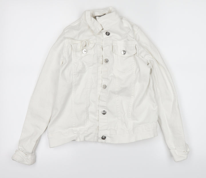 Ilovegirlswear Girls White   Jacket  Size 11 Years