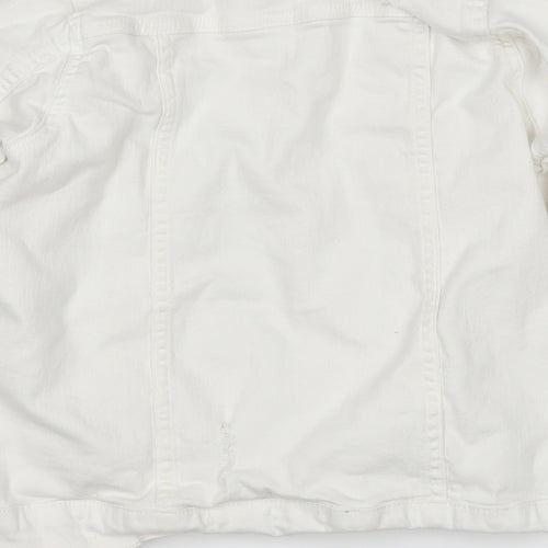 Ilovegirlswear Girls White   Jacket  Size 11 Years