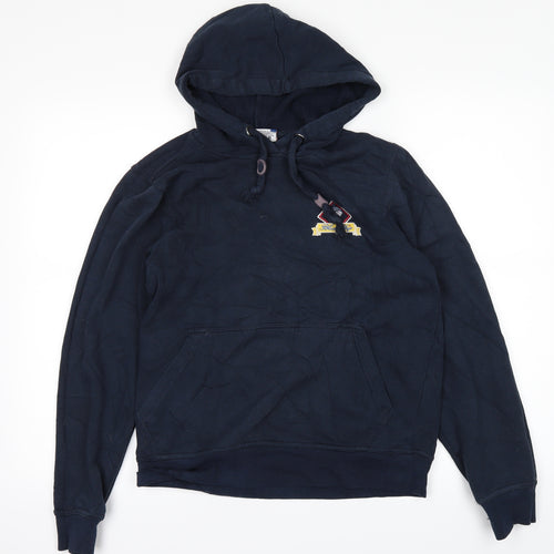 Clique Mens Blue   Pullover Hoodie Size S