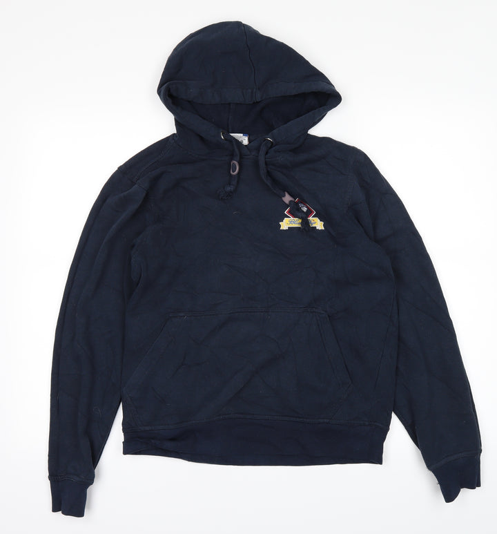 Clique Mens Blue   Pullover Hoodie Size S