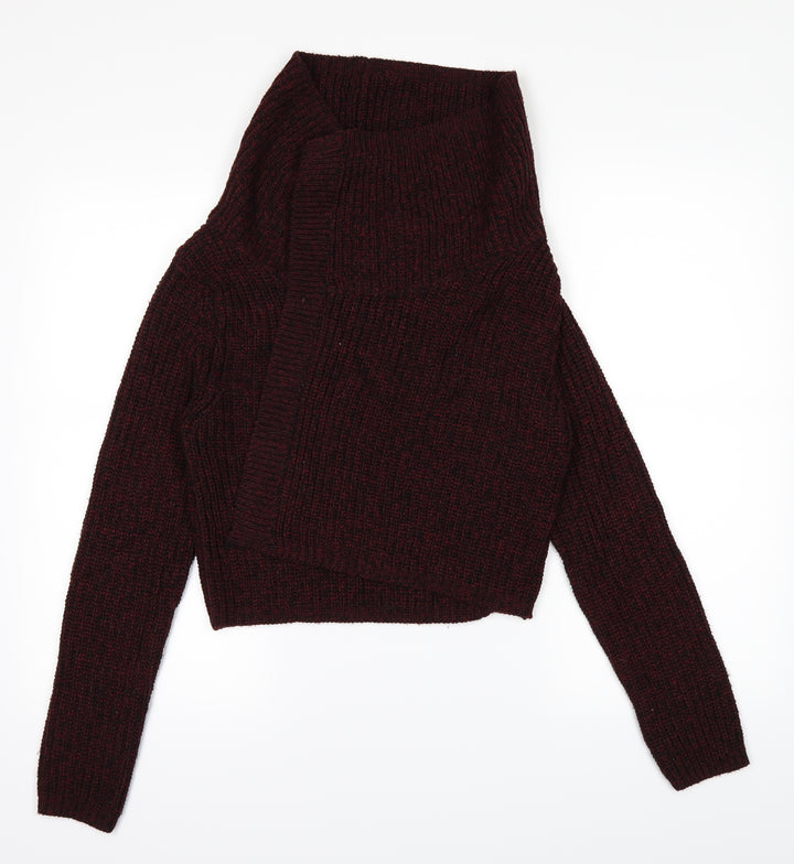 E-vie Womens Red   Cardigan Jumper Size 10