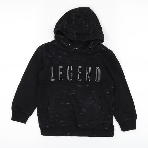 Primark Boys Black   Pullover Hoodie Size 2-3 Years