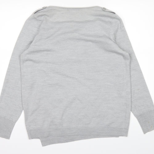 George Womens Grey   Cardigan Jumper Size 14