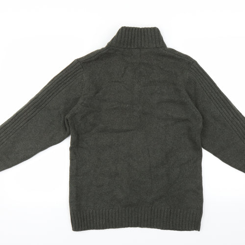 Avenue Mens Green   Pullover Jumper Size M