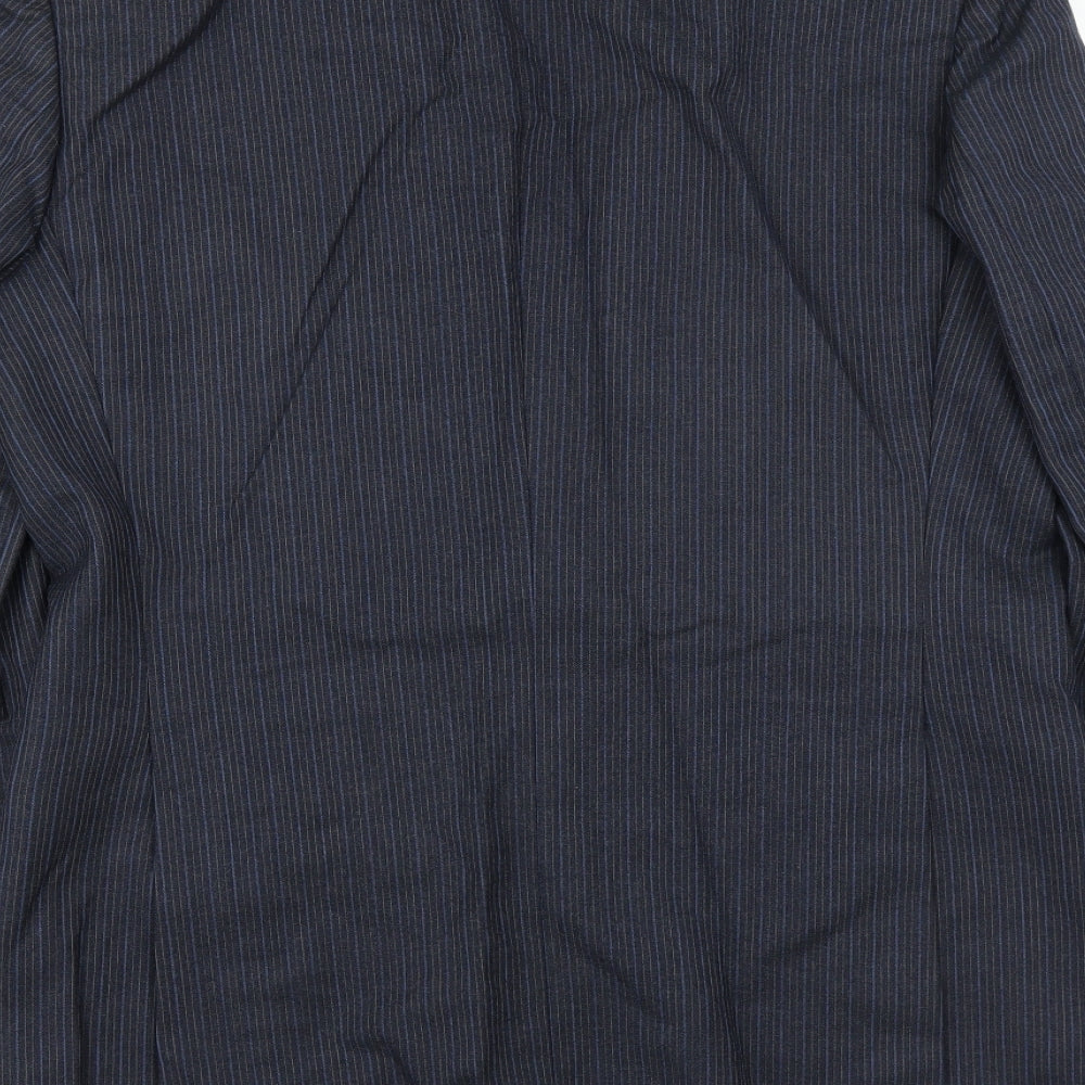 Sheltons Mens Blue   Jacket Suit Jacket Size 38