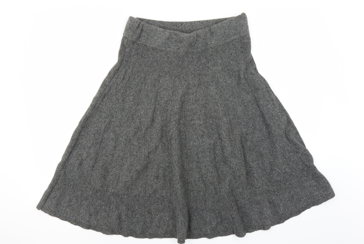 Promod Womens Grey   A-Line Skirt Size 30 in