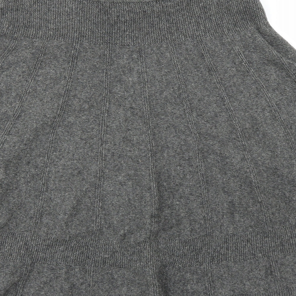 Promod Womens Grey   A-Line Skirt Size 30 in
