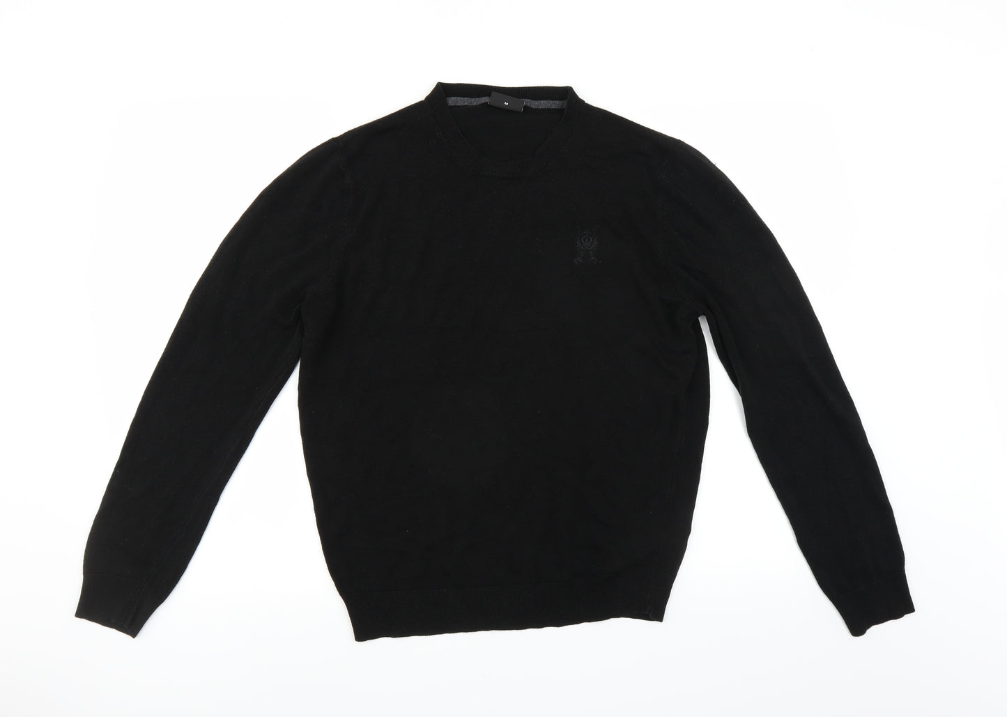 Jeff Banks Mens Black   Pullover Jumper Size M
