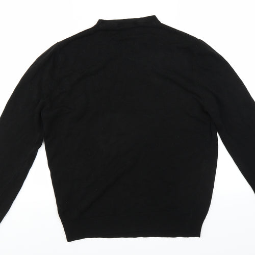 Jeff Banks Mens Black   Pullover Jumper Size M