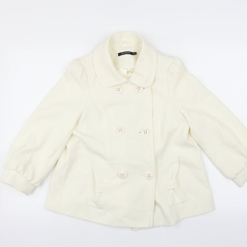 Primark Womens Ivory   Jacket  Size 8