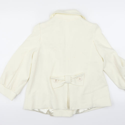 Primark Womens Ivory   Jacket  Size 8