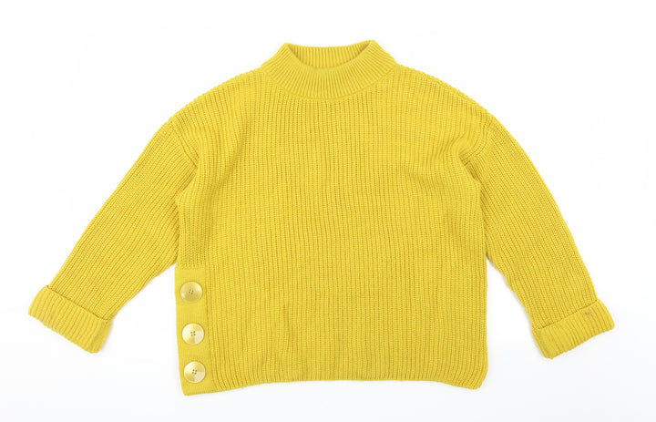 Sainsburys Womens Yellow Pullover Jumper Size 14
