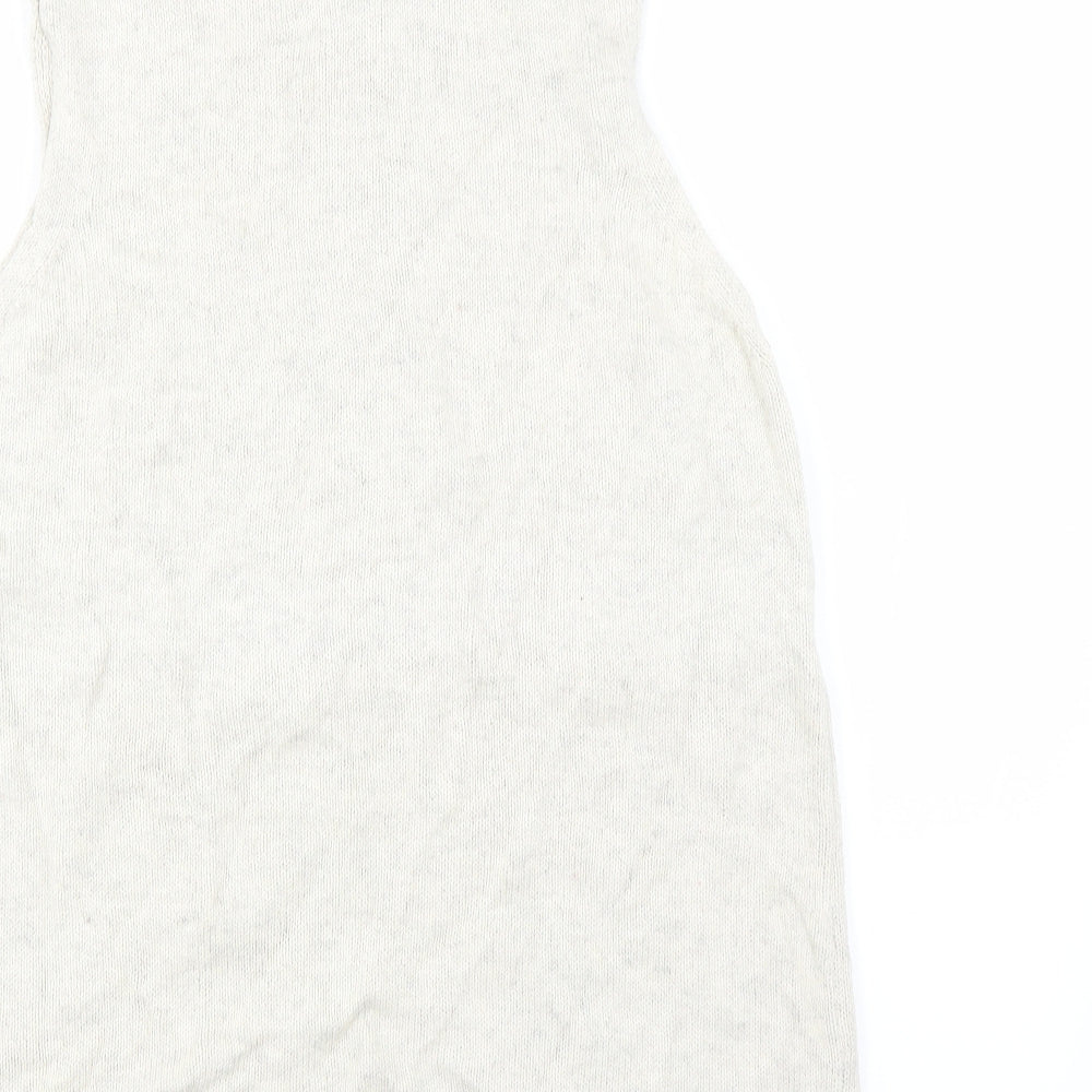 NEXT Womens Beige   Jumper Dress  Size 18
