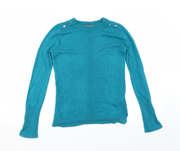 Primark Womens Blue   Pullover Jumper Size 2XS