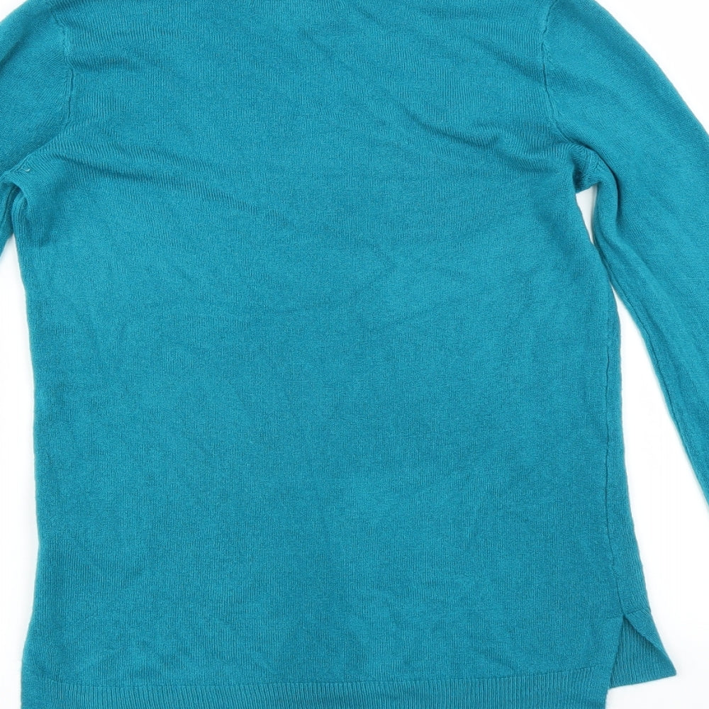 Primark Womens Blue   Pullover Jumper Size 2XS