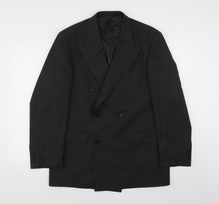 Preworn Mens Grey   Jacket Suit Jacket Size 40