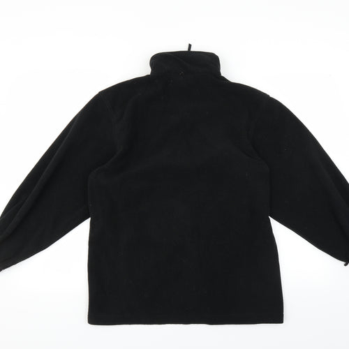 Preworn Mens Black   Full Zip Jumper Size S