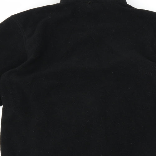 Preworn Mens Black   Full Zip Jumper Size S