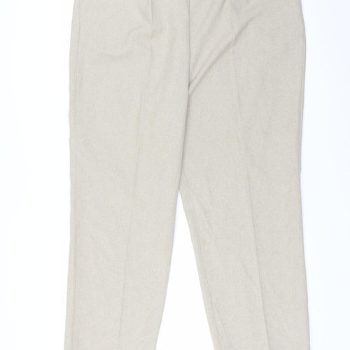 BM  Womens Beige   Trousers  Size 18 L26 in