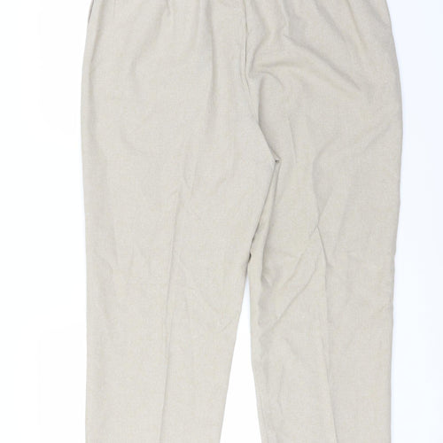 BM  Womens Beige   Trousers  Size 18 L26 in