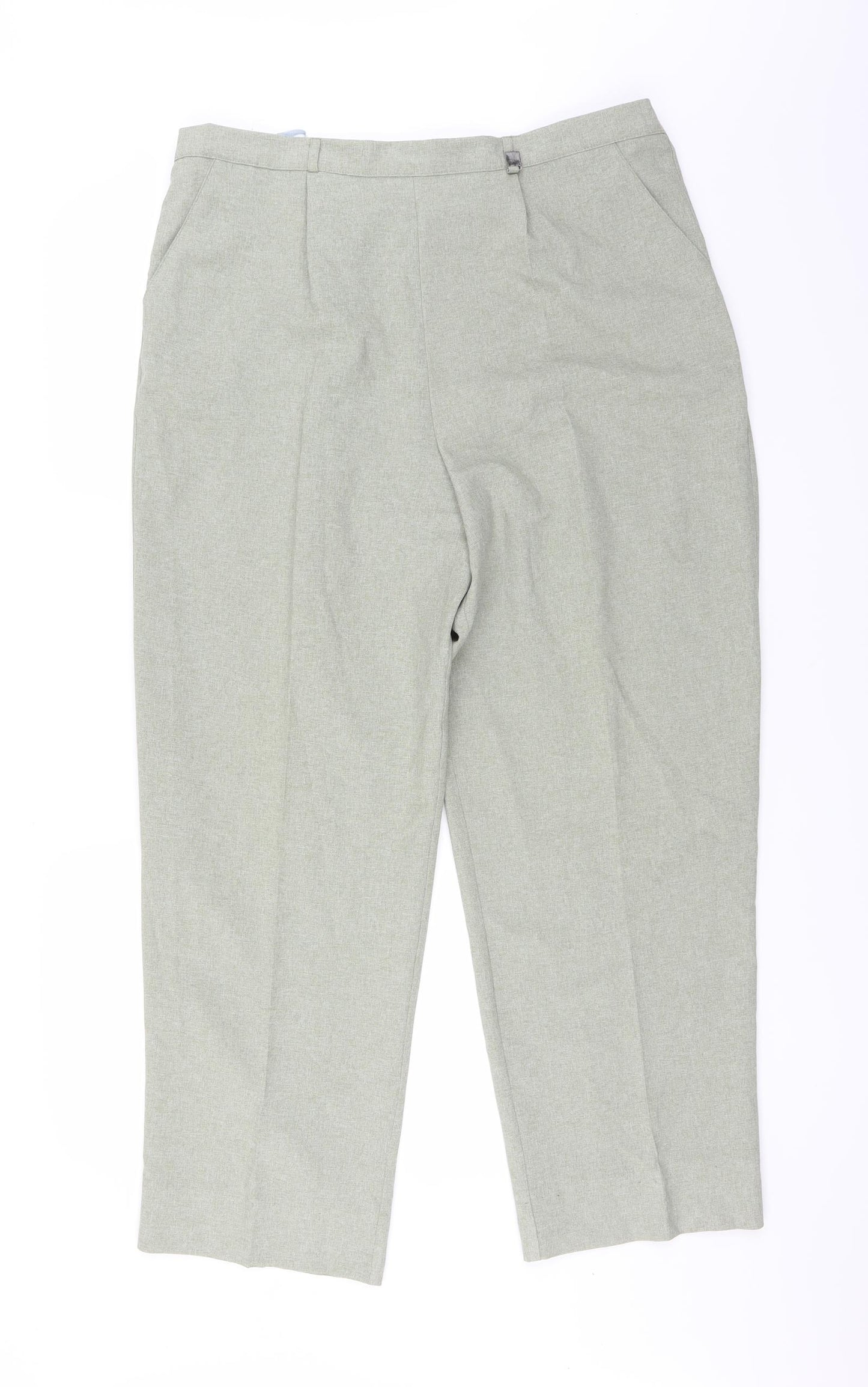 Classic Womens Green   Trousers  Size 20 L28 in