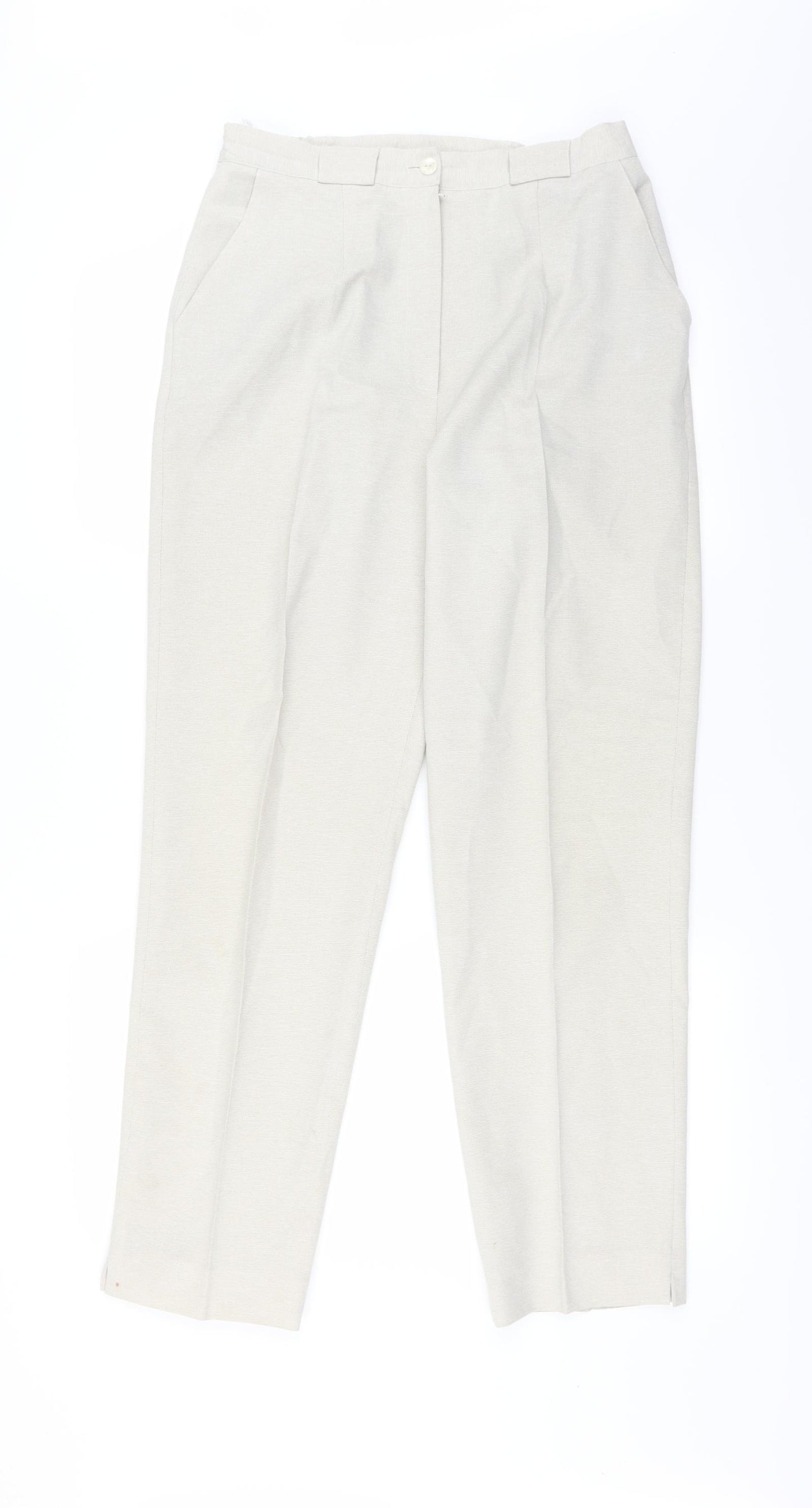 Le Bon Marché Womens Beige   Trousers  Size 12 L28 in