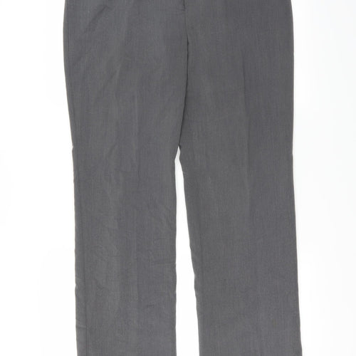 BASSINI Womens Grey   Trousers  Size 16 L29 in