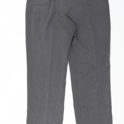 BASSINI Womens Grey   Trousers  Size 16 L29 in