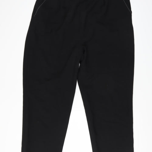 BM Womens Black   Trousers  Size 20 L25 in