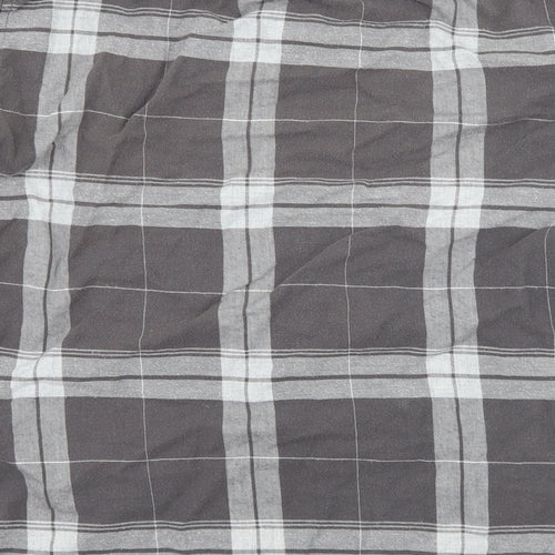 Crosshatch Mens Green Plaid   Button-Up Size M
