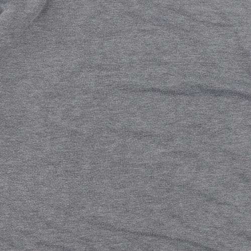 New Look Womens Grey  Jersey Pullover Sweatshirt Size 10