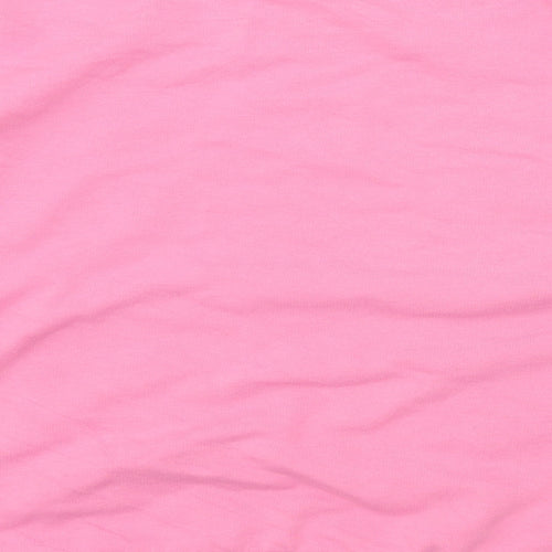 Noisy may Womens Pink  Jersey Pullover Sweatshirt Size XS