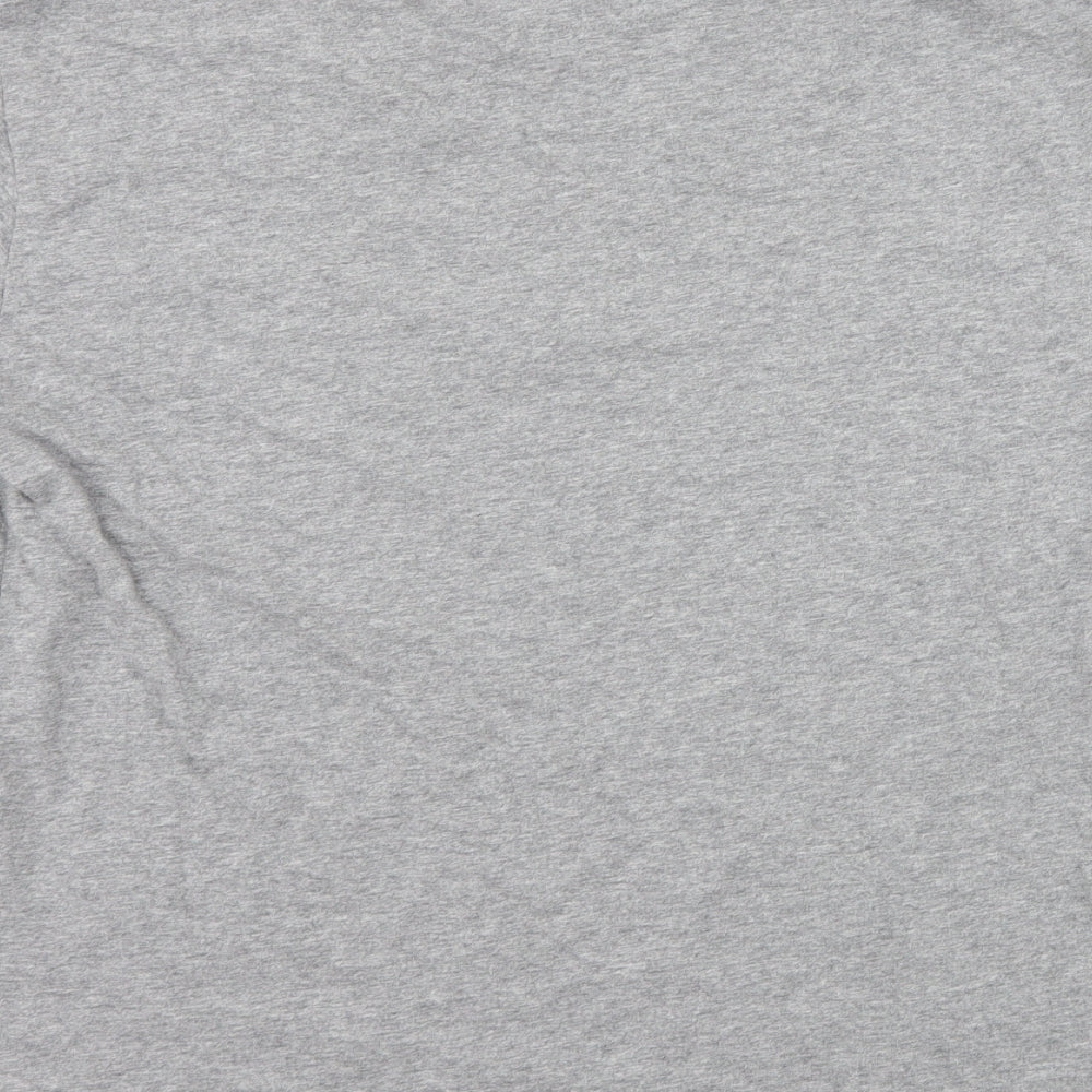 Mitchell & Ness Mens Grey  Jersey  T-Shirt Size M  - Lakers
