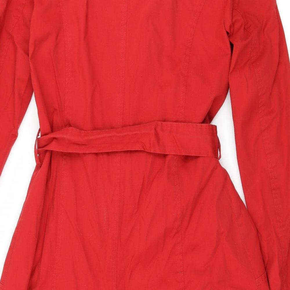 Edina Ronay Womens Red   Overcoat Coat Size 12