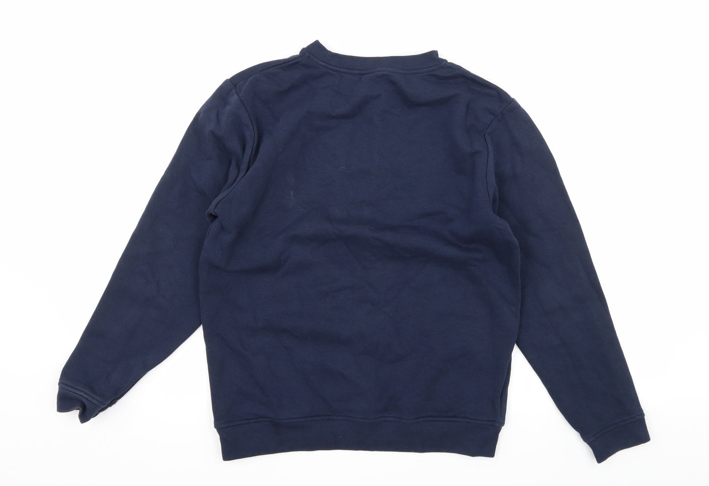 Nutmeg Boys Blue  Jersey Pullover Sweatshirt Size 11-12 Years