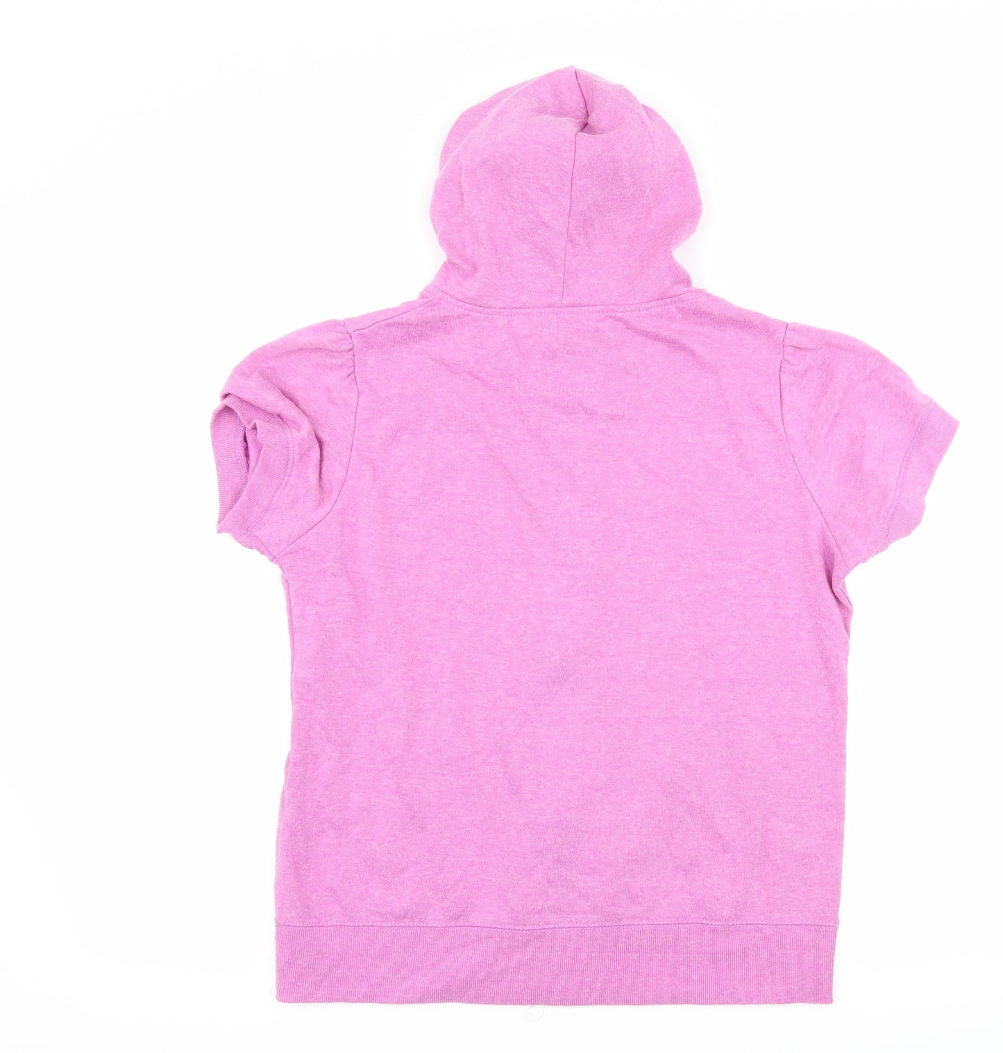 Peacocks Womens Purple  Jersey Full Zip Hoodie Size 14
