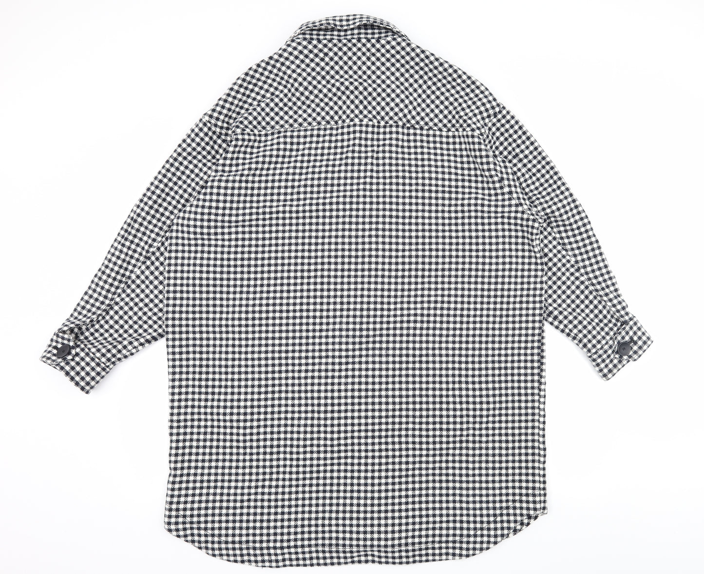 Zara Womens Black Check  Jacket  Size M