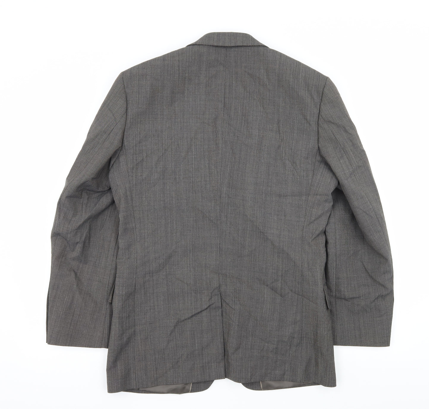 Burton Mens Grey   Jacket Suit Jacket Size S
