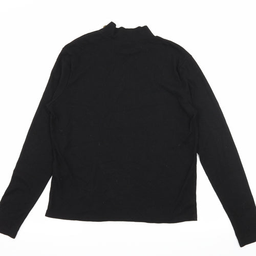 Primark Womens Black  Jersey Basic T-Shirt Size 18