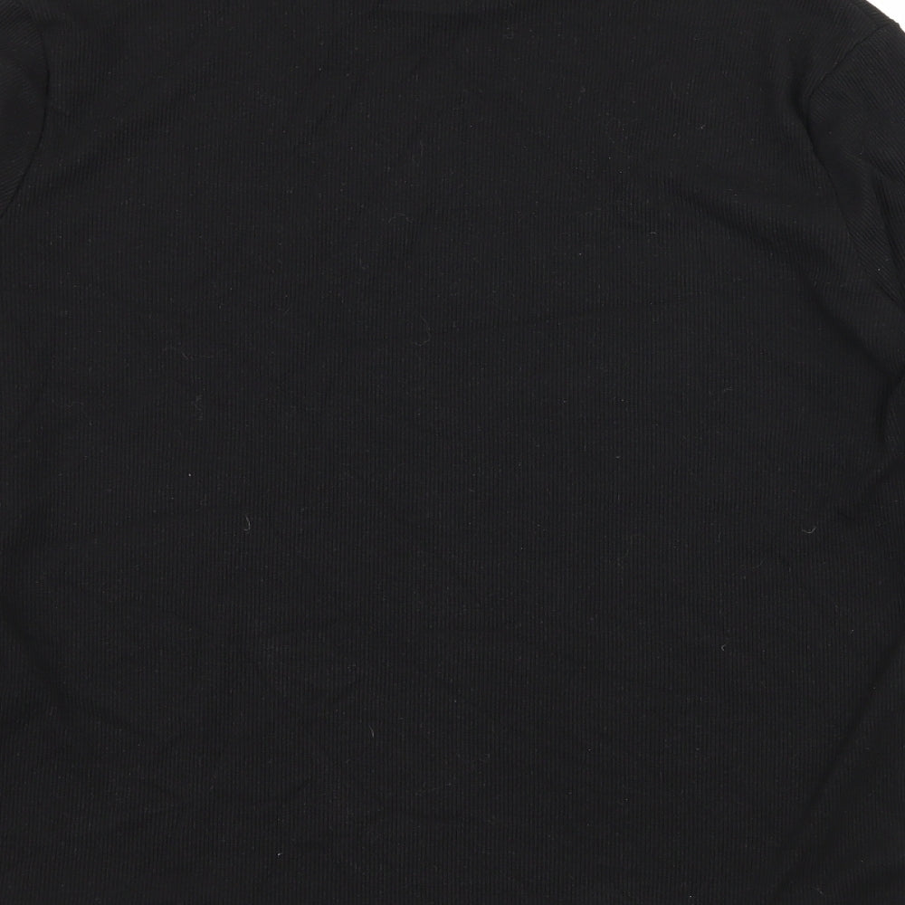 Primark Womens Black  Jersey Basic T-Shirt Size 18