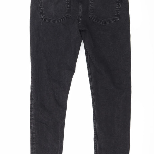 ASOS Womens Black  Denim Skinny Jeans Size 32 in L30 in