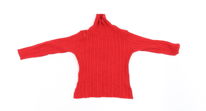 Nutmeg Girls Red   Pullover Jumper Size 2-3 Years