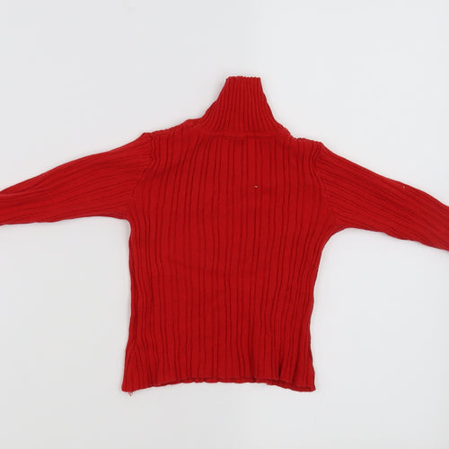 Nutmeg Girls Red   Pullover Jumper Size 2-3 Years