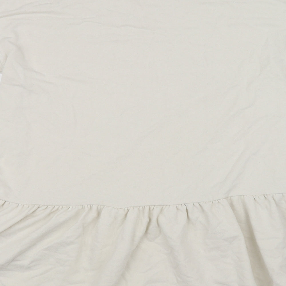 H&M Womens White   Pullover Jumper Size XS