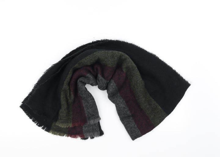Preworn Black Check Shawl/Wrap