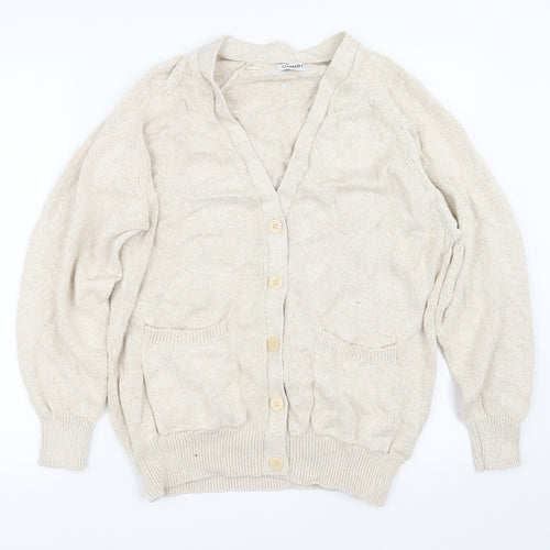 Damart Womens Beige   Cardigan Jumper Size 18