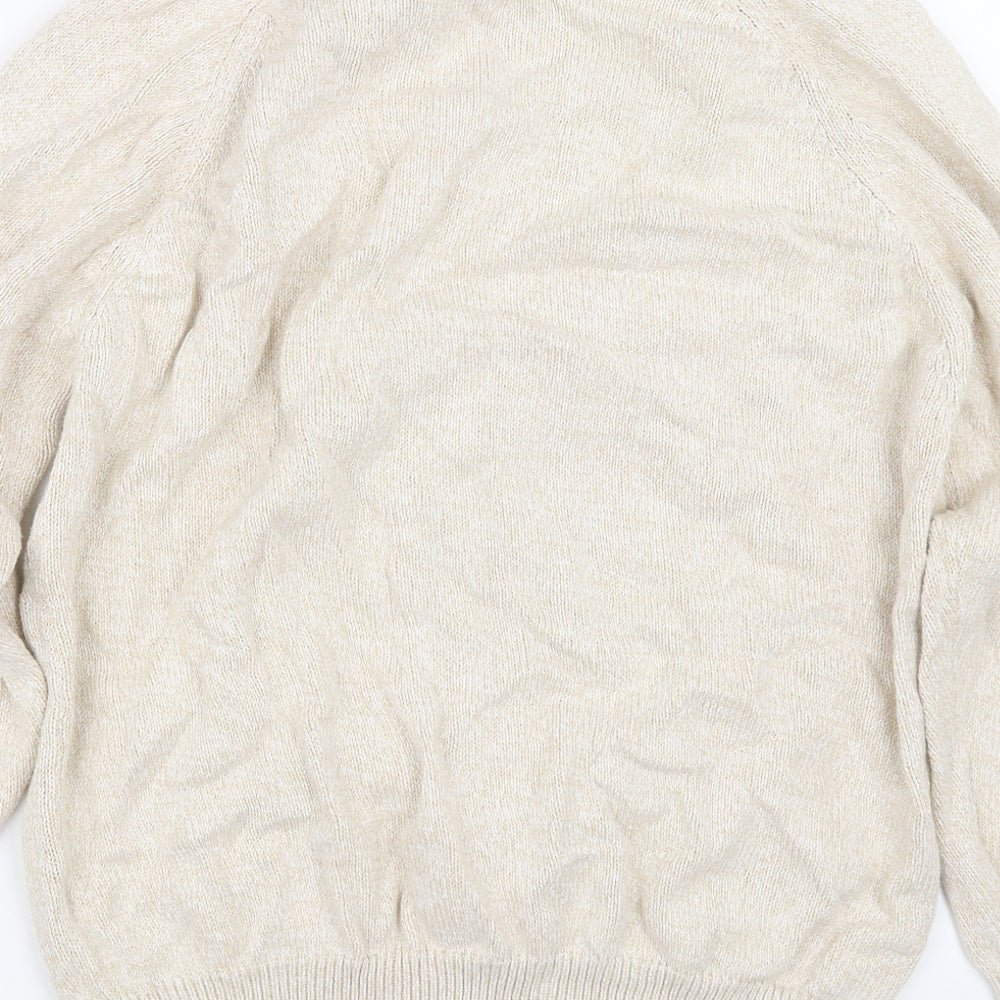 Damart Womens Beige   Cardigan Jumper Size 18